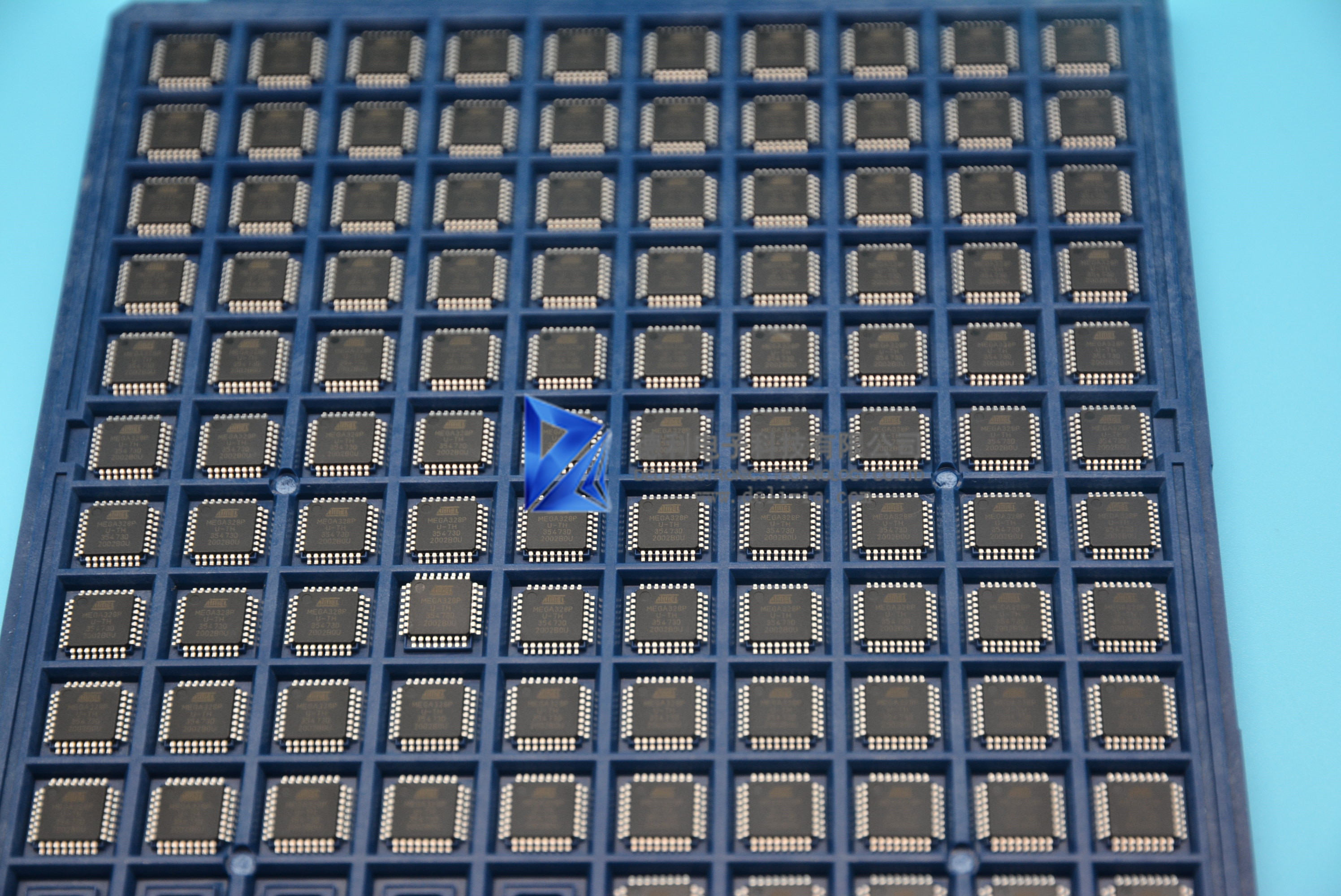 Atmega328p-Au οκτάμπιτο ενσωματωμένο μικροελεγκτής αρχικό ATMEL SMD ...